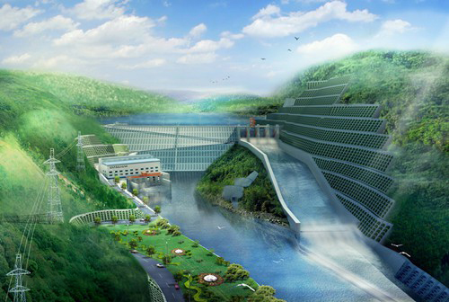 咸宁老挝南塔河1号水电站项目